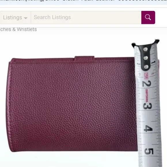 Chloe Leather Clutch - Picture 4 of 5